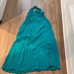 Tysa Teal Maxi Dress for Women